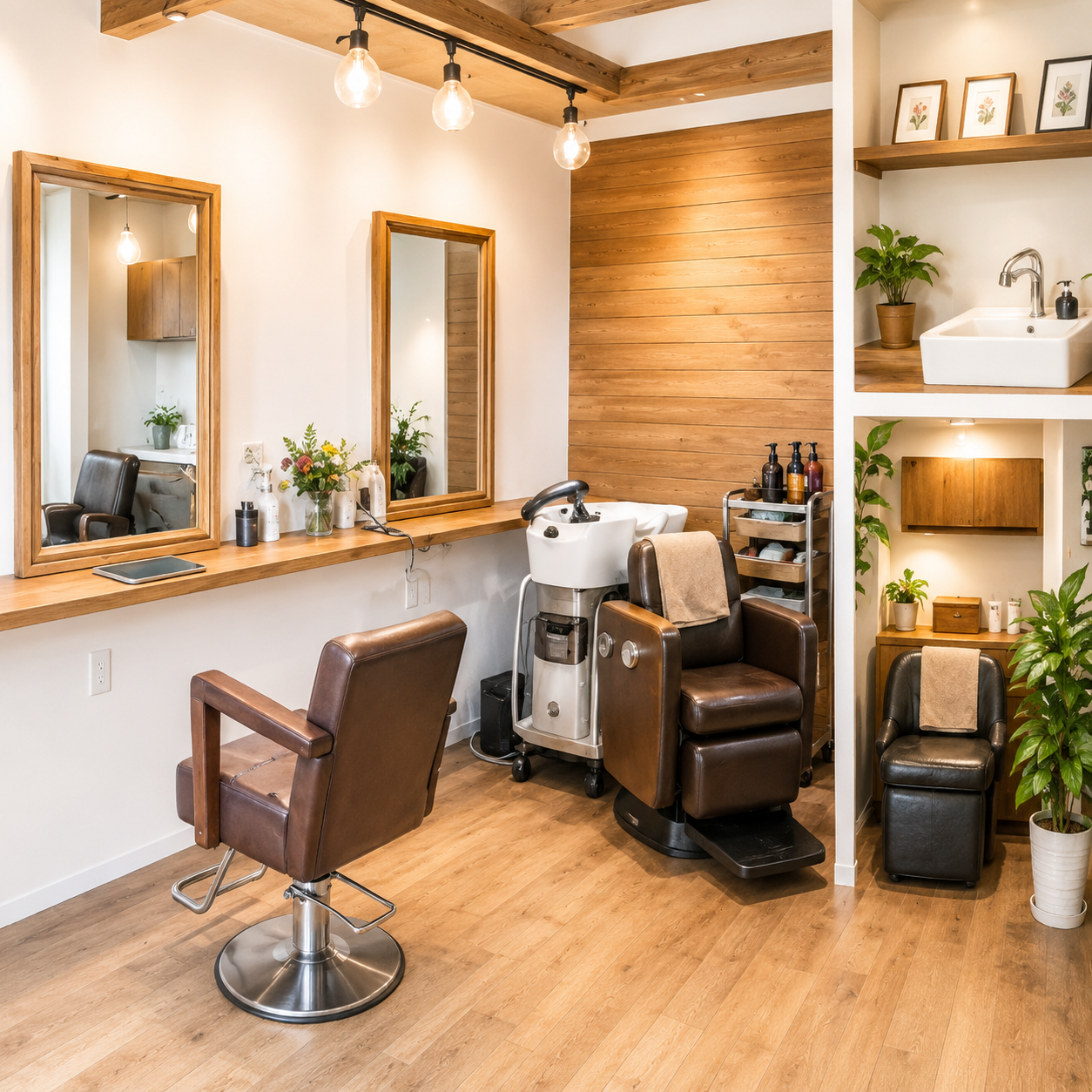 hair design LAPAZ サロン内装